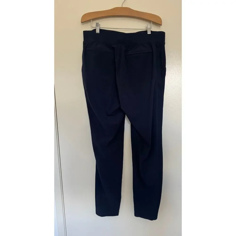 Athleta Brooklyn Mid-Rise Ankle Pant in Navy Size 12 Tall - Picture 4 of 5